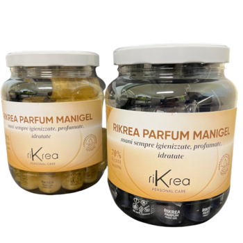 Barattolo Rikrea parfum mani gel