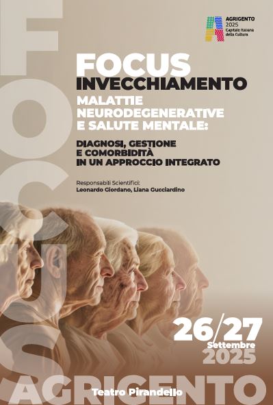 26 e 27 Settembre Focus invecchiamento – Malattie neurodegenerative e salute mentale ad Agrigento word1